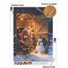 Набор Алмазной Мозаики Christmas Santa Snowman, Рождественский Санта Снеговик, DIY Картина Стразами на Холсте, Креативный Ручной Декор, Подарок для Любителей Собак