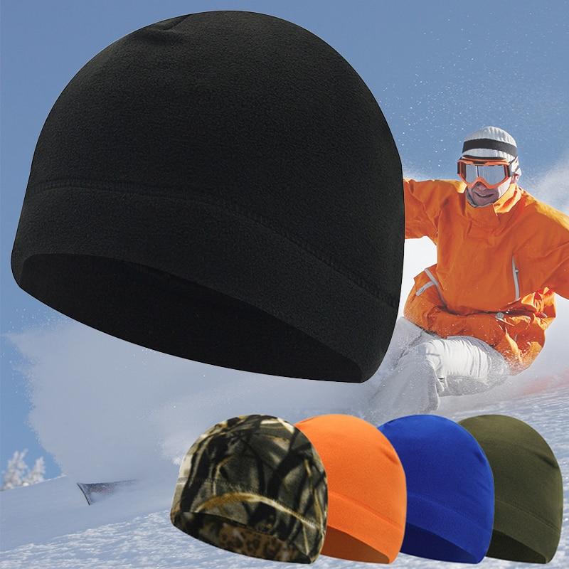 Outdoor Fleece Sports Hat Fishing Cycling Hunting Military Tactical Men Women Warm Windproof Winter Caps