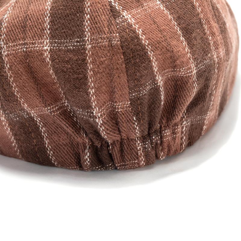 Кепка Forward в цветную клетку женская осенне-зимняя кепка Newsboy для мужчин восьмиугольная кепка
