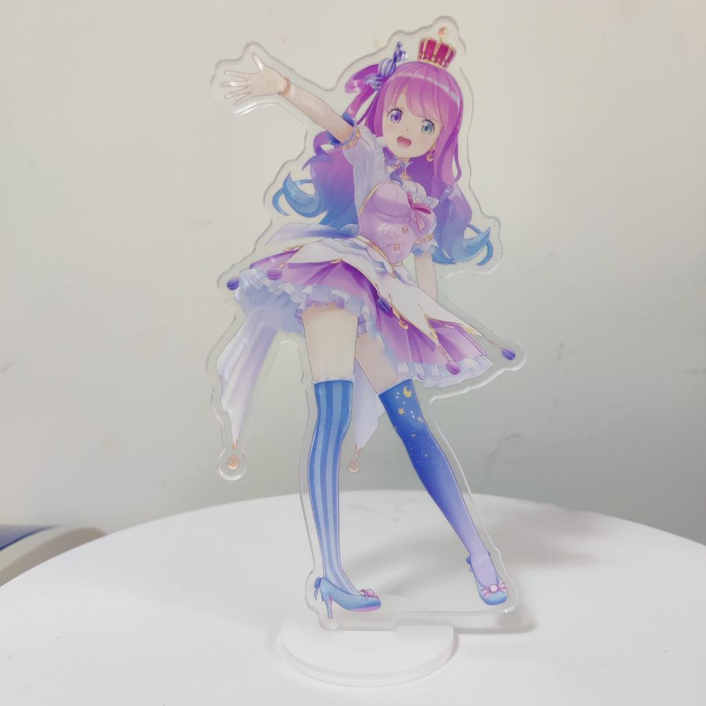 Hololive аниме персонаж новая модель двусторонняя акриловая подставка высокого разрешения модель милый декор стола подарок на день рождения, Рождество, хит продаж