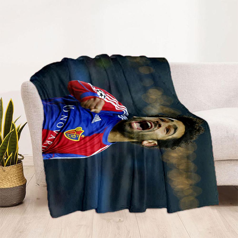 Salah's Dynamic Sprint Blanket Comfortable Great for Seaside Office Chair Sofa for All Seasons Playful Design Ideal Gift For Birthday Valentine'S Day
