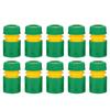 10Pcs 1/2" Garden Tap Water Hose Pipe Quick Connectors Irrigations Thread Joint System