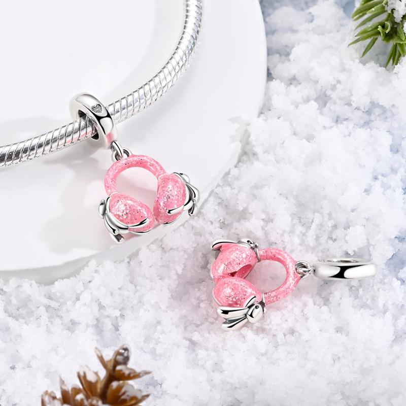 Новый Оригинальный Шарм Подвеска Медь Пингвин Снежинка Капибара Кошка Бабочка Xo Шармы Подходят Браслет Браслет Женские Украшения