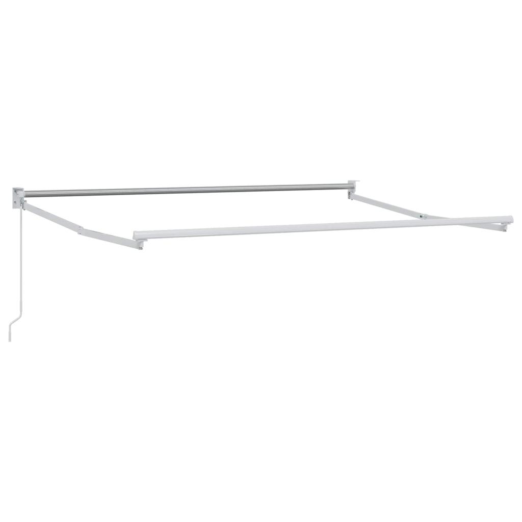 Retractable Awning Anthracite 3 x 2 m Polyester and Aluminium