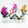Faux Butterfly Orchid Plant With Plush Material Wedding Decor Props Photography