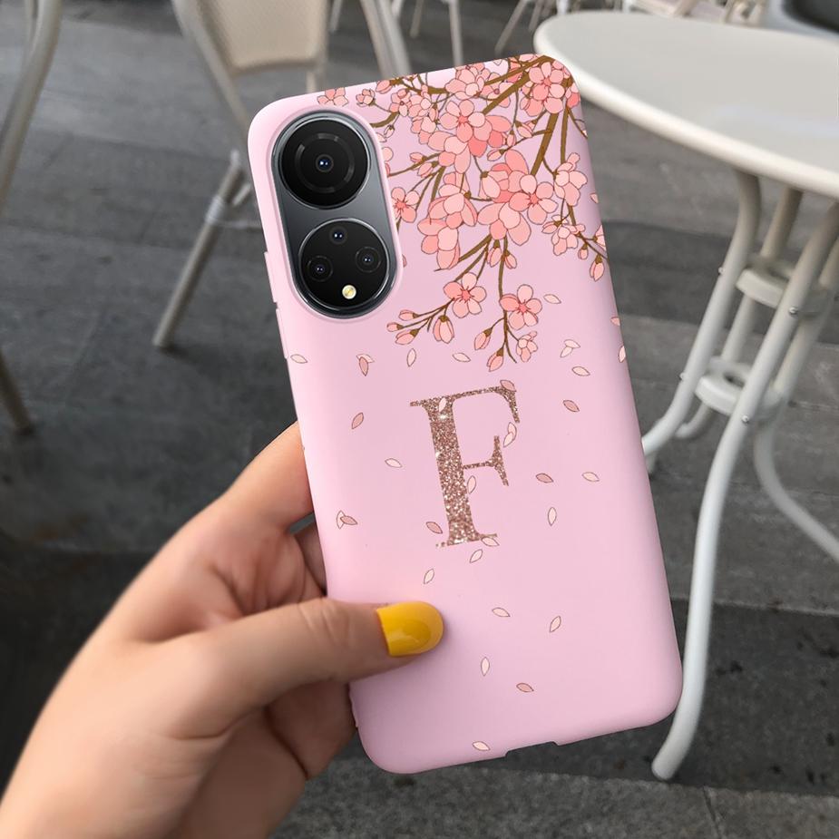 For Honor X7 Case CMA-LX2 New Fashion Letters Cover 6.74'' Soft Silicone Phone Case For Huawei Honor X7 X 7 HonorX7 Cover Bumper