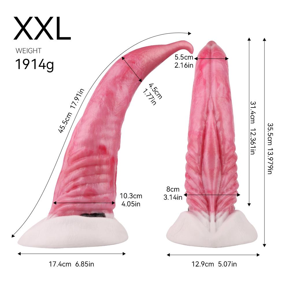 YOCY Giant Killer Whale Penis With Sucker Anal Dildos Vaginal Stimulator Anus Massager Silicone Butt Plug Sex Toys For Women Men