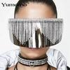 Colorful Rhinestone Sunglasses, a Unisex Design with Large Frames, Embodying European and American Fashion, Offering Eye Protection and Sun