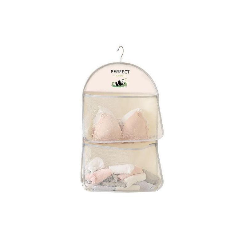 Сумка для хранения нижнего белья, настенная дышащая сетчатая сумка, сумка для хранения носков, органайзер для гардероба, сумка для хранения игрушек и кукол