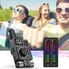 Автомобильный BT MP3-плеер FM-передатчик PD30W + USB-адаптер быстрой зарядки с 1,2-дюймовым светодиодным дисплеем