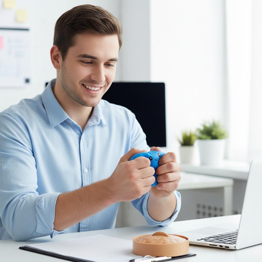 Разноцветные Дамплинг Сквиши Антистрессовые Мячики Фиджет Сенсорные Игрушки Симуляция Еды Сквиши Булочка с Пароваркой Мячик из Теста для Сжатия Подарки