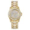 Women's Watch with Steel Band Diamond-Studded Star Crystal Alloy Three-color Gold Quartz Watch