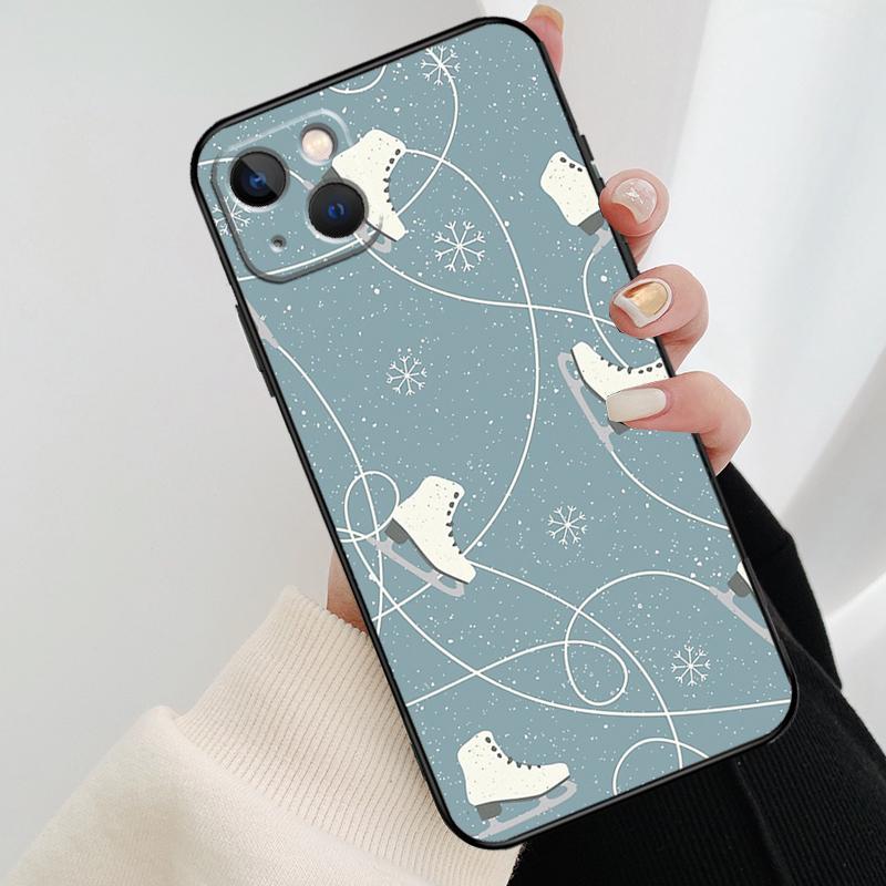Чехол для телефона Фигурное катание Катание на коньках Для iPhone 17 Pro Max 16 15 11 13 12 14 Pro Max mini 15 16 Plus 16e 17 Air Cover