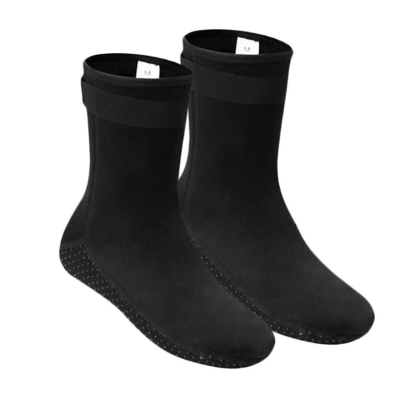 3mm Chloroprene Rubber Diving Socks, Warm Socks, High Elasticity, Snorkeling Surfing Socks, Non slip Beach Socks, Universal