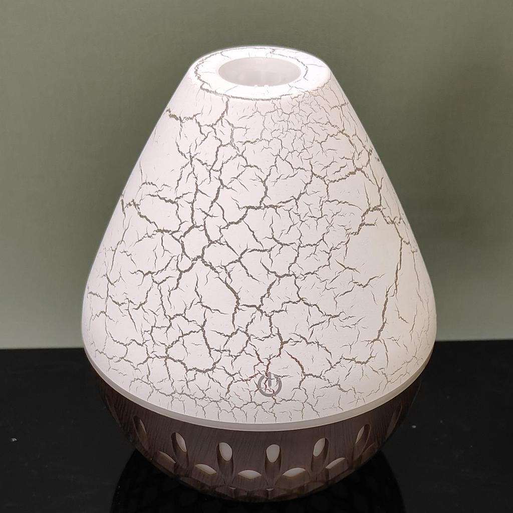 Креативный USB-увлажнитель воздуха с функцией ароматерапии и эффектом дыма и древесной фактуры с возможностью нанесения индивидуального логотипа