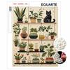 DIY Diamond Painting Kit for Adults and Beginners. Sparkling Pearl Gem Art with Black Cat and Potted Plants. Handmade Home Decor and Gifts