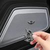 2/4pcs 3D Aluminum Badge Emblem Sticker For MINI E90 COOPER S JCW R55 R56 R60 R61 F54 F55 F56 F57 F60 One R50 Accessories ycahd11