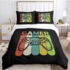 Gamer Game Controller Duvet Cover Comforter Bedding sets Soft Quilt Cover and Pillowcases for Teens Boy Single/Double/Queen/King