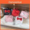 Shoulder Bow Tie Crossbody Bag Girls Trendy Mini Square Bag For School And Play