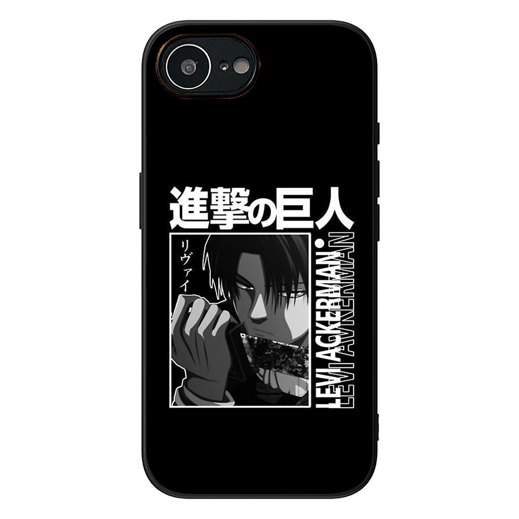 Attack Jaeger on titan Eren Anime Levi Case for Motorola Moto G04 G13 G14 G22 G23 G32 G34 G35 G64 G82 G84 G53 G72 E14 E15 E13