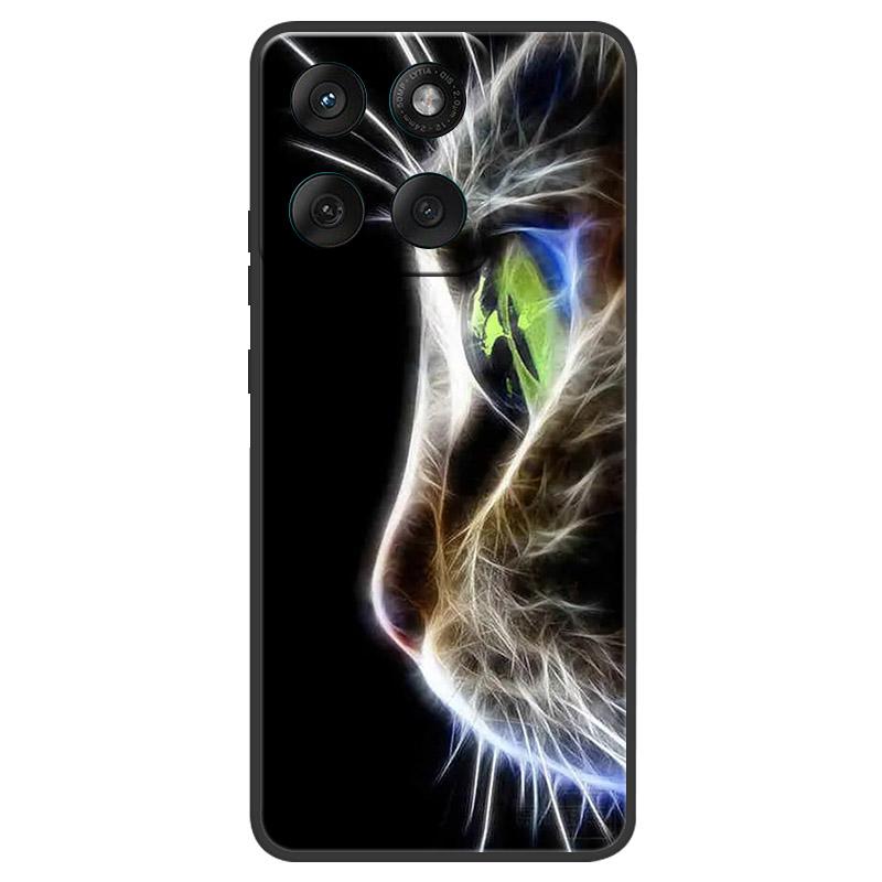 For Motorola Edge 60 60s Pro Case XT2507-1 Cool Fashion Wolf Lion Phone Case For Moto Edge60 Edge60s Pro Soft Silicone TPU Cover