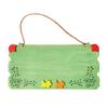 yangyizhi Door Sign for Pet Shops And Homes, Writable Chalkboard Surface Plaque, Retro Style Wooden Hanging Wall Decor