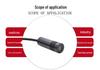 12x40mm 5mW 635nm Red Laser Module with Crosshair Line and External Focusing