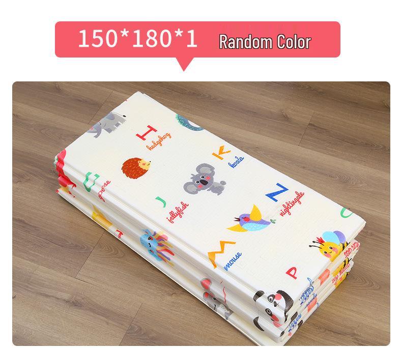 Складной коврик XPE для ползания малышей толщиной 4 см - Холодоизолирующий и прочный напольный коврик