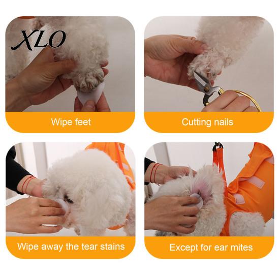 Stable Support for Yorkie Chihuahua Shih Tzu Dog Lift Harness, Padded Sling Harness with Handles, Adjustable Full-Body Assisted Walking Weak Legs Back