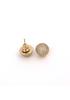 Forchaser Dome Earrings - Gold
