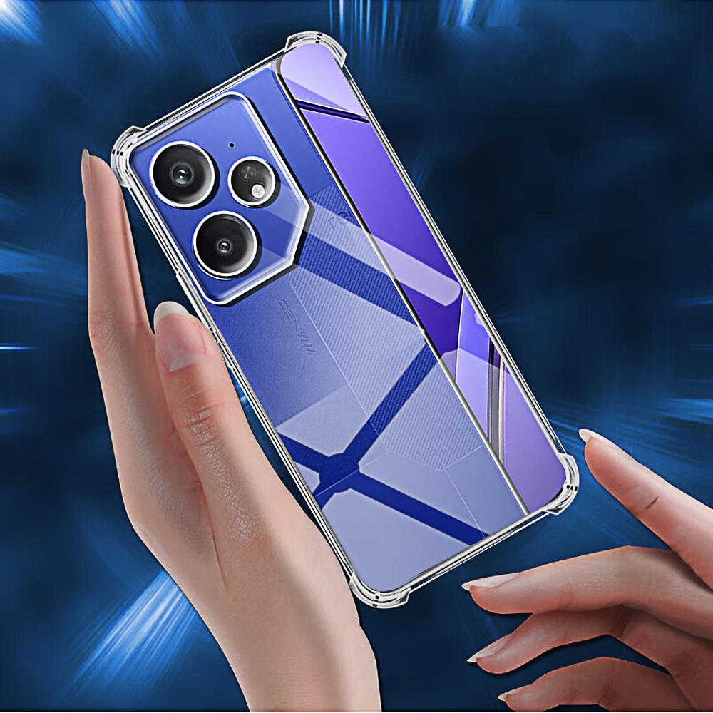 Прозрачный чехол для телефона для Oppo Realme GT Neo 7 6 5 SE GT 7 6 5 3 2T Защитный чехол для камеры Задние прозрачные крышки Neo7 Neo6SE