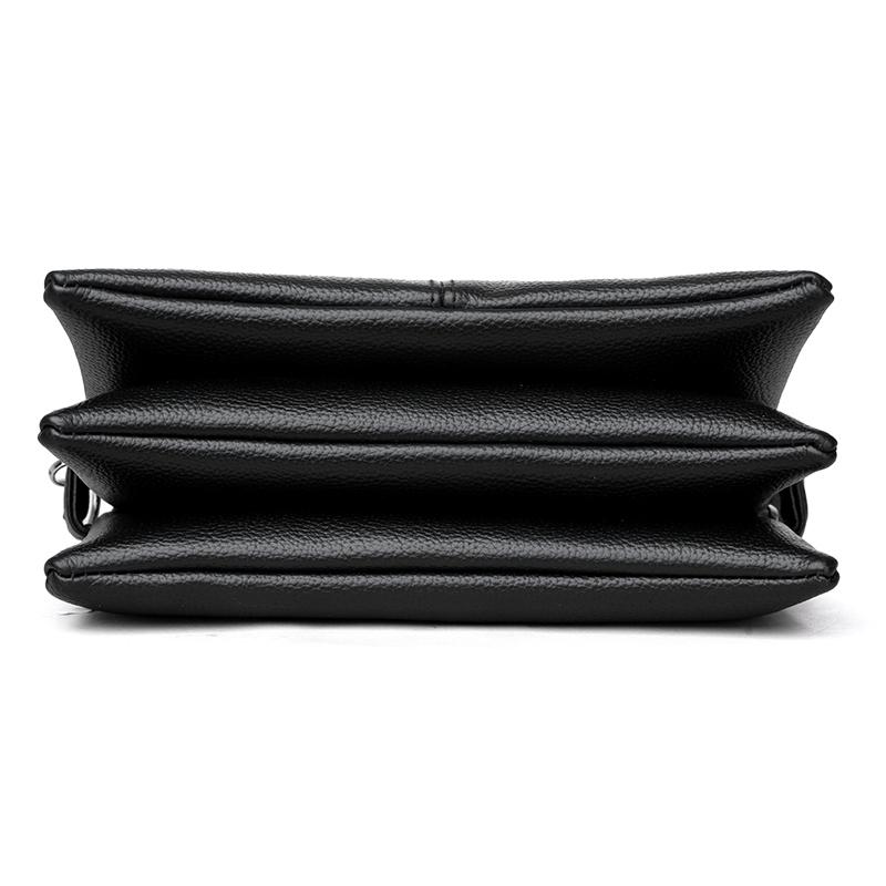 Женская маленькая квадратная сумка через плечо из мягкой кожи, сумка через плечо для мамы