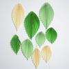 Paper fan party decorations paper leaf decoration paper fan classroom decoration paper fan background wall decoration green birthday parrot green