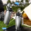 NRMEi Insulated Large Capacity 316 Stainless Steel Sports Water Bottle with Straw for Boys Teens 12-18 Years Outdoor