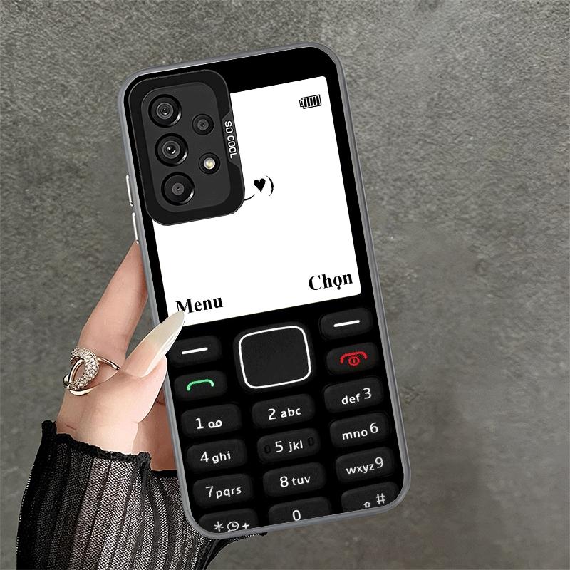 Забавный ретро-телефон противоударный чехол для Samsung A17 A16 A15 A14 A37 A57 A36 A56 A26 A35 A55 A25 A34 A54 A24 A13 A23 A33