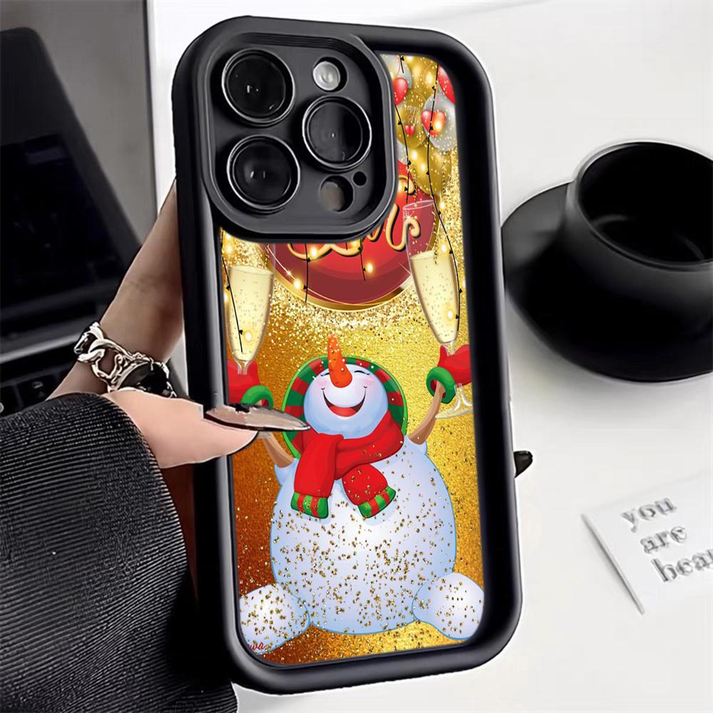 Чехлы для телефонов Ae103 с рождественской елкой для Xiaomi 14T 12 11 Lite 5G NE Redmi 13C 14C 9C 9a A2 A3 Note 12 Pro 11s Angel Eye Ladder Защитный чехол