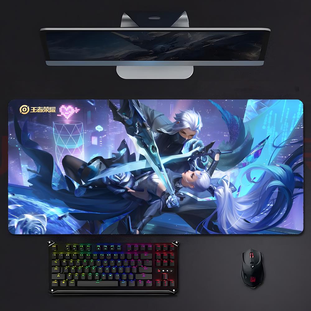 Popular Mobile Game Hhonor Of Kings Mouse Pad Mousepad Large Gaming Lockedge Thickened Pc Table Desk Mat