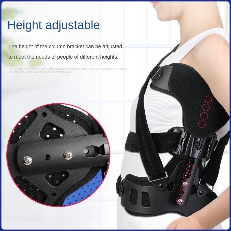 Регулируемый корректор осанки при сколиозе, вспомогательный спинальный ортез, послеоперационное восстановление спины, устройство для здоровья взрослых
