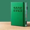 Планировщик расписания на 2025 год. Организация на месяц и неделю. Записная книжка с эластичной веревкой. Обложка из искусственной кожи. Планировщик.