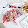 Aniya Cartoon Transparent Umbrella, Foldable, Automatic, Cute, High Aesthetic Value, Creative, for Female Students, Fresh Style, Sturdy and Thickened