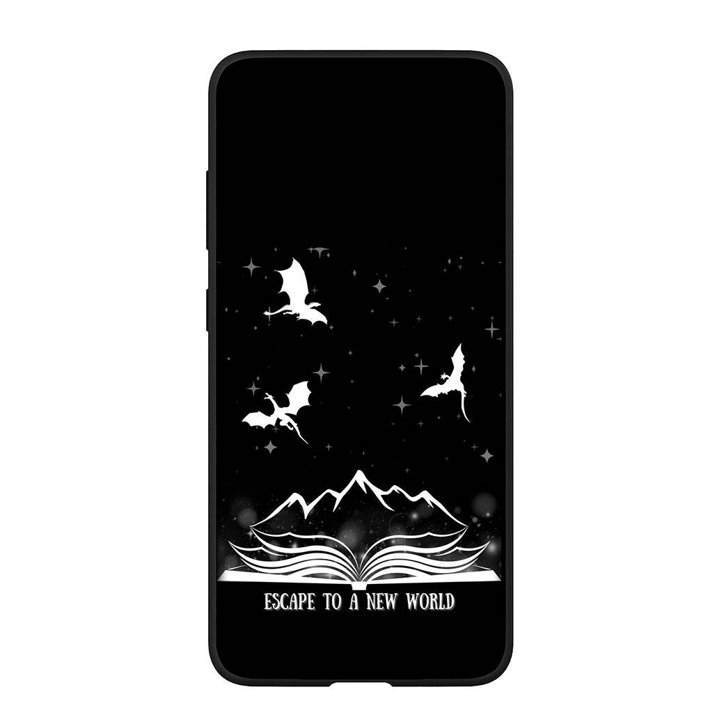 Чехол для телефона для Samsung Galaxy S25 S23 S22 S24 Ultra FE A05 A06 A15 A16 A36 A37 A35 A52 A54 A55 A56 A57 A25 A26 A53 A17 Книга-плакат Четвертое Крыло Чехол