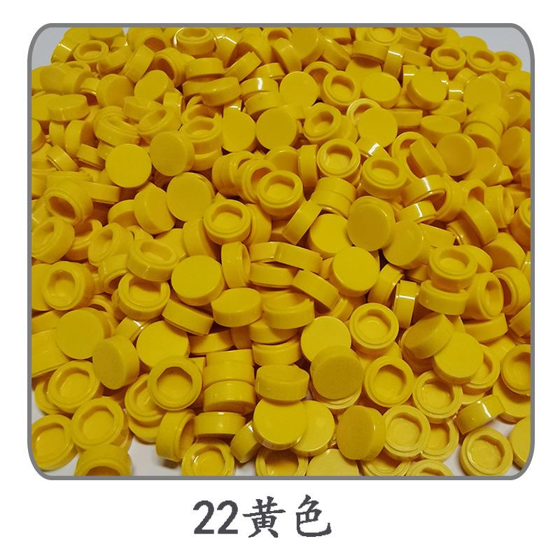 1000 шт./лот Плитка 1x1 Круглая 98138 Специальный Кирпичик MOC Строительный Блок Мелкие Частицы Кирпичики Детали Совместимые с 98138 LOGO Игрушки