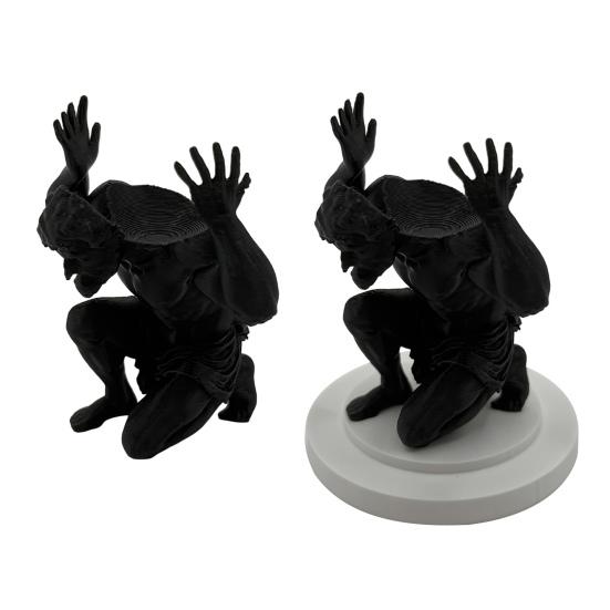 3D-печатный стенд для демонстрации мячей для гольфа Одиночный держатель для мяча для гольфа Стенд для мячей Myth Man для стола Полки для книг Книжный шкаф Полка Камин Декор