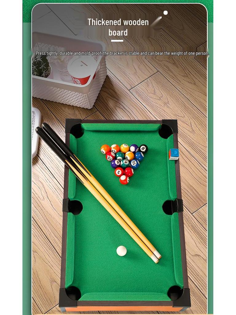 Mini Billiard Table for Kids: Indoor Parent-Child Pool Game
