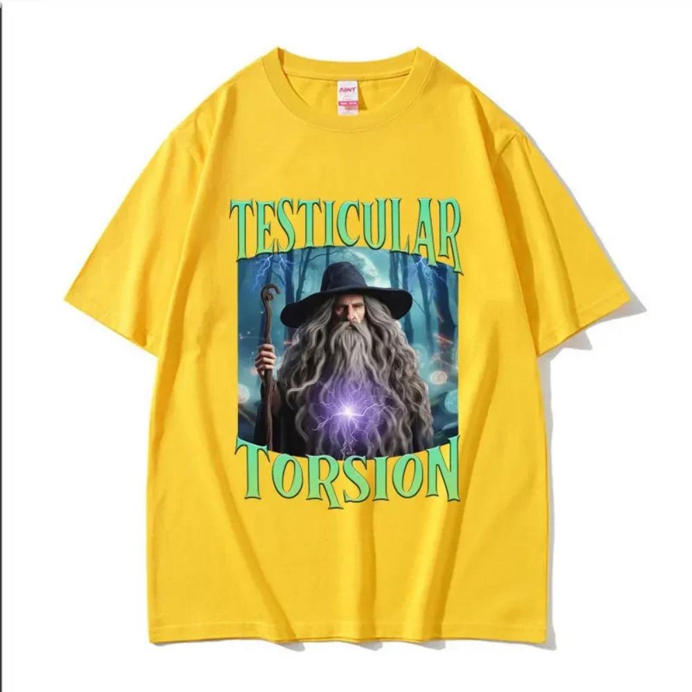 Смешная футболка Shadow Wizard, мем про перекрут яичка, графическая футболка, мужская, женская, ретро, готическая, оверсайз, футболка с коротким рукавом, топы