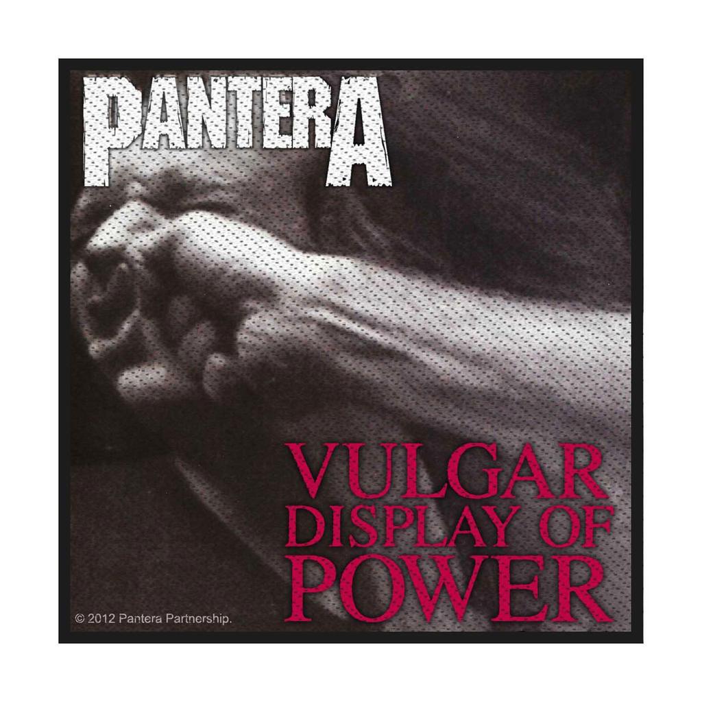 Стандартная нашивка Pantera Vulgar Display Of Power