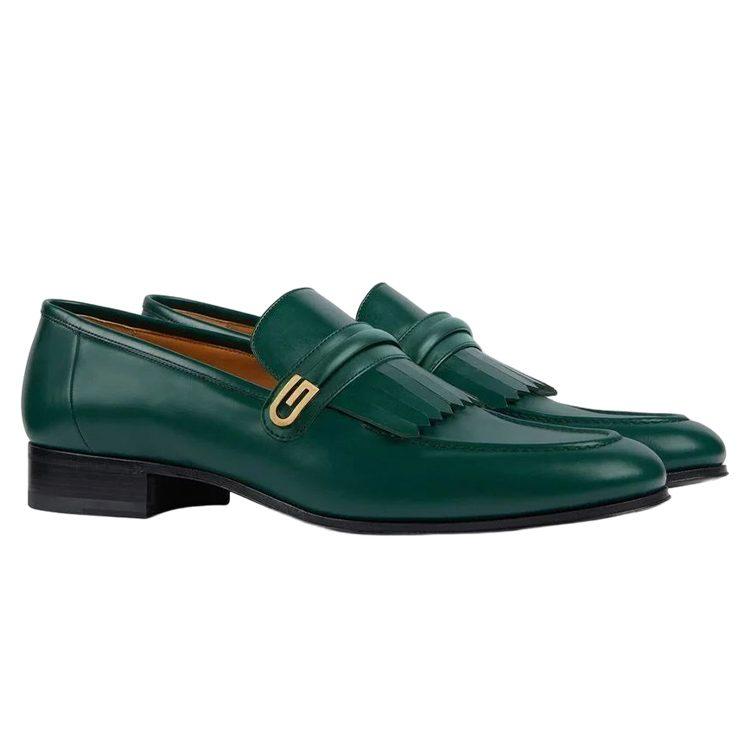 Gucci Мужская повседневная обувь Мужская низкая зеленая 714680 06F00 3154