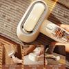 Беспроводная USB-перезаряжаемая машинка для стрижки катышков, двойная головка, удалитель ворса для свитеров, портативная электрическая машинка для удаления ворса, безопасная для деликатных тканей