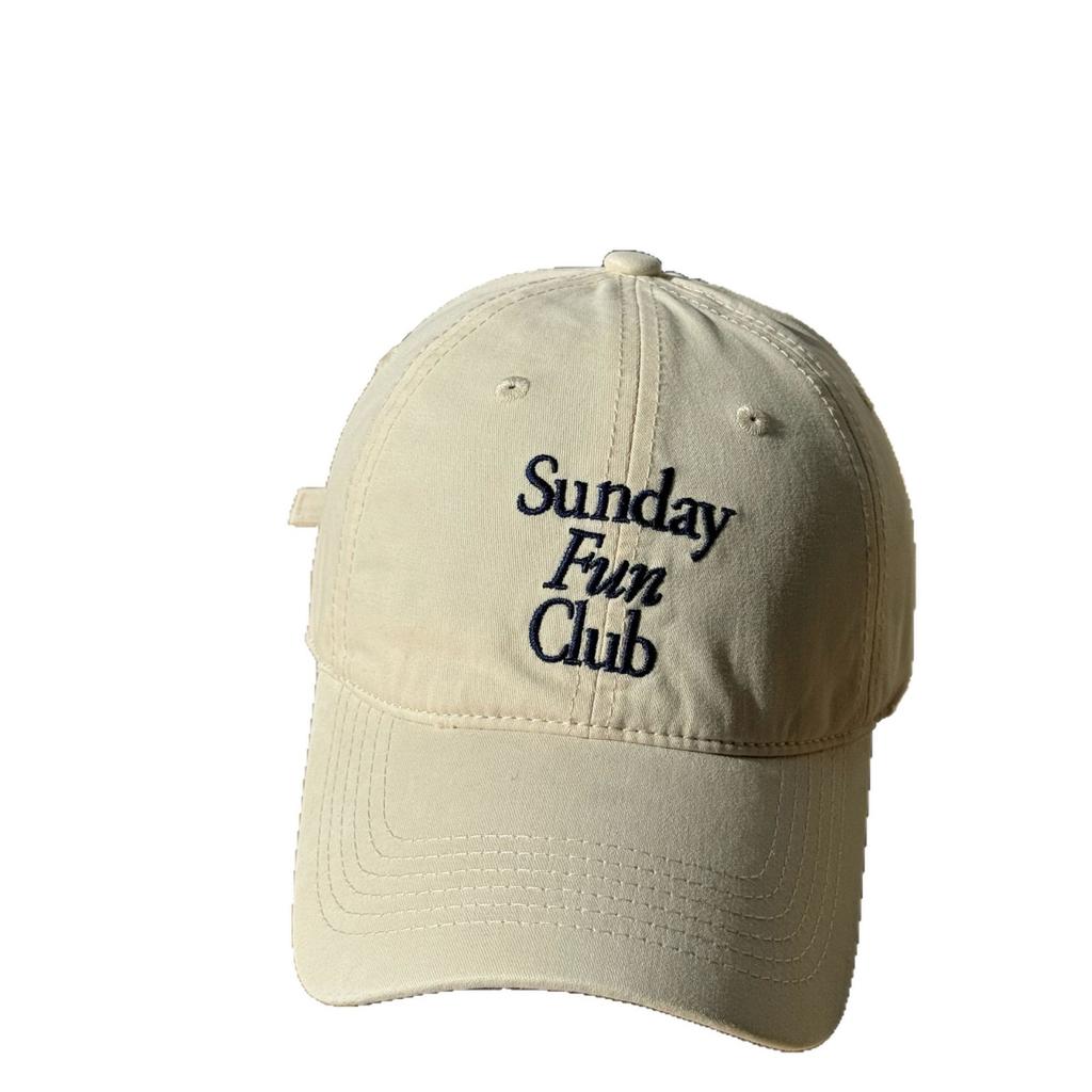 High-quality letter-embroidered soft-top baseball cap for women with large head circumference, unisex, versatile, face-slimming, trendy sun hat