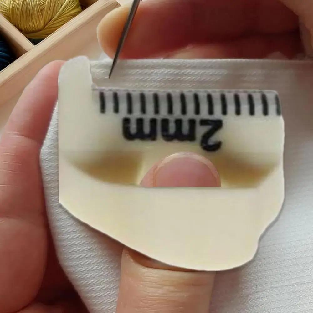 3 шт./набор 2/3/4 мм швейные шаблоны линейка 3D распечатанный палец линейка швейный шаблон швейная кромка